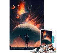 Rompecabezas para Adolescentes de 1000 Piezas Visión del Futuro Juego de ingenio Juguetes educativos Regalo para cumpleaños Difícil (Tamaño 50x75cm)