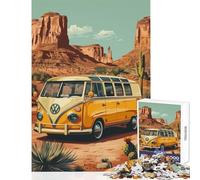Rompecabezas para Adolescentes de 1000 Piezas Volkswagen Desert Juguetes antiestrés Regalos de cumpleaños Juegos educativos colección de Artistas Bellas Artes tamaño 50x75cm
