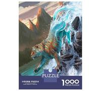 Rompecabezas para Adolescentes De 1000 Piezas Water Tiger Rompecabezas para Adultos Juguetes Antiestrés Arte De Pared Regalos De Cumpleaños Y Únicos 70x50cm/1000pcs