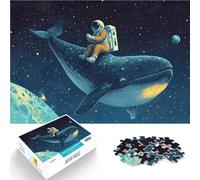Rompecabezas para adolescentes de 1000 piezas Whale You Join the Space Journey0 Spielspielzeug Wichtelgeschenke70 x 100 cm
