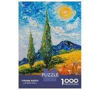 Rompecabezas para Adolescentes De 1000 Piezas Whispers of The Cypress Rompecabezas para Adultos Juegos Familiares Alivia El Estrés Regalos De Cumpleaños Y Únicos 52x38cm/1000pcs