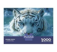 Rompecabezas para Adolescentes De 1000 Piezas White Tiger in Water Rompecabezas Juego De Ingenio Decoración Perfecta Regalos Y Cumpleaños Únicos 38x26cm/1000pcs