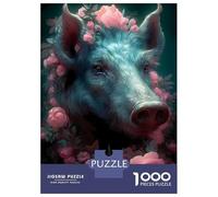 Rompecabezas para Adolescentes De 1000 Piezas Wild Boar Enchanted Castle Rompecabezas para Adultos Juguetes De Bricolaje Análisis Y Lógica Diversión En Casa Actividades, 70x50cm/1000pcs