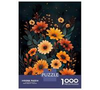 Rompecabezas para Adolescentes De 1000 Piezas Wild Flower Rompecabezas Juegos Relajantes Pero Divertidos Y Humorísticos Cumpleaños 38x26cm/1000pcs