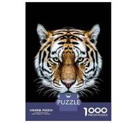 Rompecabezas para Adolescentes De 1000 Piezas Wild Tiger Head Rompecabezas para Adultos Juego De Ingenio Una Obra De Arte Actividades Divertidas En Casa 52x38cm/1000pcs