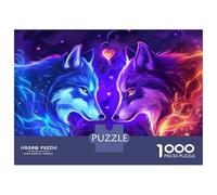 Rompecabezas para Adolescentes De 1000 Piezas Wolf Love Wallpapers for Mobile-1 Rompecabezas Juego De Ingenio Decoración Perfecta Regalos Y Cumpleaños Únicos 70x50cm/1000pcs