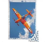 Rompecabezas para Adolescentes De 1000 Piezas World War II Aircraft Art Print-3 Rompecabezas para Adultos Juego De Ingenio Aliviador del Estrés 52x38cm/1000pcs