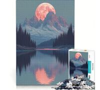 Rompecabezas para Adolescentes de 1000 Piezas Wyoming Juego práctico Actividades Familiares Gran Regalo para los Amantes de los Juegos 38x52cm
