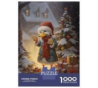 Rompecabezas para Adolescentes De 1000 Piezas Xmas Duck Rompecabezas para Adultos Juegos Relajantes Análisis Y Lógica Difícil Y Desafiante 70x50cm/1000pcs