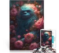 Rompecabezas para Adolescentes de 1000 Piezas Yeti angelical Juegos educativos Decoración del hogar decoración de Pared 75x50cm