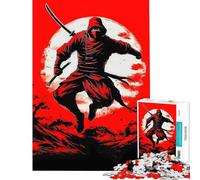 Rompecabezas para Adolescentes de 1000 Piezas Yokai Ninja Ayuda a ejercitar el Cerebro Diversión Familiar Juguetes DIY para Mayores de 14 años (38x52cm)