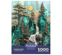 Rompecabezas para Adolescentes De 1000 Piezas Yosemite Kintsugi Falls Rompecabezas para Adultos Juegos Relajantes Una Obra De Arte Cumpleaños 38x26cm/1000pcs