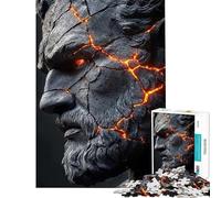Rompecabezas para Adolescentes de 1000 Piezas Zeus Dios Griego Rompecabezas para Adultos Juego Familiar Divertido y con Humor Un Gran Regalo para los Amantes de los Videojuegos (tamaño 38x52cm)