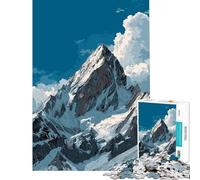 Rompecabezas para Adolescentes de 1000 Piezas Zugspitze Alemania Juguetes adictivos para Cultivar la Paciencia Juego Familiar Ideal para Parejas Un Regalo estupendo para los Amantes de los Juegos