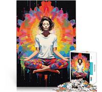 Rompecabezas para Adolescentes de 2000 Piezas Arte de meditación Competición de Velocidad de Manos Mejorar el Amor Entre Parejas 70x100cm