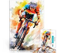 Rompecabezas para Adolescentes de 2000 Piezas Arte Deportivo del Ciclismo Juegos Juguetes Regalo Regalo de Obra de Arte 70x100cm