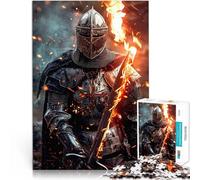 Rompecabezas para Adolescentes de 2000 Piezas Caballero Místico del Infierno Juego práctico Regalos para Amigos y Familiares 70x100cm