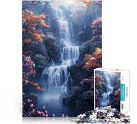 Rompecabezas para Adolescentes de 2000 Piezas Cascada de fantasía Juegos educativos Juguetes de Bricolaje Apto para Parejas 70x100cm