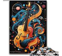 Rompecabezas para Adolescentes de 2000 Piezas con diseño de violín Colorido Juego desafiante para Disfrutar en Familia Toda la Familia 70x100cm