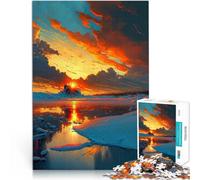 Rompecabezas para Adolescentes de 2000 Piezas Lago y montañas de Islandia Juegos Juguetes Regalo Grandes Regalos y Juguetes 70x100cm