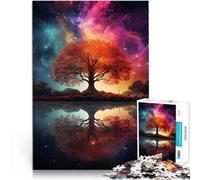 Rompecabezas para Adolescentes de 2000 Piezas Paisaje de fantasía Espacial Juego Educativo Familiar Regalos de Amigo Secreto 70x100cm