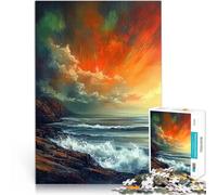 Rompecabezas para Adolescentes de 2000 Piezas Sinfonía del Atardecer Corte de precisión Decoración de Pared cumpleaños y Navidad 70x100cm