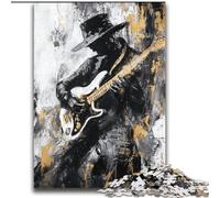 Rompecabezas para Adolescentes de 2000 Piezas Tocando la Guitarra, Pintura al óleo para Mayores de 14 años, Hermoso diseño, Juego, Hermoso diseño, Gran Regalo, 70x100cm