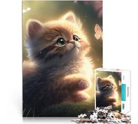 Rompecabezas para Adolescentes de 2000 Piezas Un Lindo Gatito Matar el Tiempo en Vacaciones en casa Cumpleaños 70x100cm