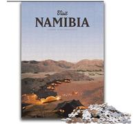 Rompecabezas para Adolescentes de 2000 Piezas Visita Namibia, Juego desafiante, Juguetes, decoración de Pared, cumpleaños y Navidad, 70x100cm