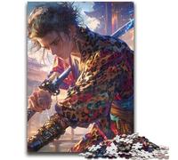 Rompecabezas para Adolescentes de guerreras Ninja japonesas Un Juego desafiante Ideal para Regalar a Toda la Familia (75x50cm)