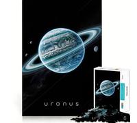 Rompecabezas para Adolescentes del Planeta Urano y su Anillo, 1000 Piezas, Rompecabezas Mental, Juego Casual y Relajante, Regalo conmovedor (38x26cm)