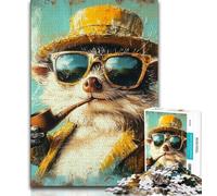 Rompecabezas para Adolescentes, Detective Mangosta, Rompecabezas para Adultos, 1000 Piezas, Juguetes educativos, Juegos Familiares, Regalo de cumpleaños, Regalos, 75x50cm