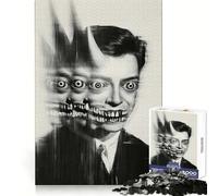 Rompecabezas para Adolescentes El Diablo Vigilante de 1000 Piezas Mejora la Memoria, relájate, Tiempo de Juego, Bordes precisos, Regalo increíble 38x52cm