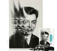 Rompecabezas para Adolescentes El Diablo Vigilante de 1000 Piezas Mejora la Memoria, relájate, Tiempo de Juego, Bordes precisos, Regalo increíble 38x52cm