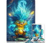 Rompecabezas para Adolescentes Erizo de ensueño 1000 Piezas Ideal para Adultos Juguetes educativos y Juegos Familiares Que fomentan el Amor en Pareja (50x75cm)