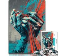 Rompecabezas para Adolescentes Escultura misteriosa 1000 Piezas Ideal para aliviar el estrés Pasar el rato interacción Entre Padres e Hijos 75x50cm