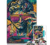 Rompecabezas para Adolescentes: Estatua del David de Miguel Ángel 1000 Piezas para Adultos y Adolescentes para decoración del hogar a Partir de 14 años (50x75cm)