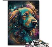 Rompecabezas para Adolescentes: Fábula del Golden Retriever, Apto para Mayores de 14 años Toda la Familia 26x38cm