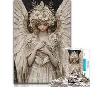 Rompecabezas para Adolescentes: Hermoso ángel 1000 Piezas Arte de Pared Moderno decoración del hogar (50x75cm)