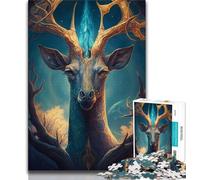 Rompecabezas para Adolescentes Jirafa Enchanted World 1000 Piezas para Adultos y Adolescentes Ideal para aliviar el estrés Pasar el rato y Pasar el rato (50x75cm)