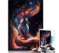 Rompecabezas para Adolescentes: Kurama, un Zorro de Nueve Colas Rompecabezas para Adolescentes, Pasa el Tiempo en casa con Piezas aleatorias Que se entrelazan (tamaño 38x26cm)