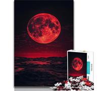 Rompecabezas para Adolescentes Luna de Sangre 1000 Piezas Ideal para la interacción Entre Padres e Hijos 75x50cm