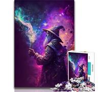 Rompecabezas para Adolescentes: Mago del Arte, 1000 Piezas, Juego Familiar, antiestrés, desafío difícil, Gran Regalo y Juguete, 75x50cm