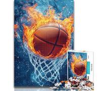 Rompecabezas para Adolescentes, Mates de Baloncesto, Rompecabezas para Adultos, Juegos educativos, decoración del hogar, Regalo para Toda la Familia, 50x75cm