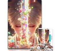 Rompecabezas para Adolescentes: Misteriosos samuráis Ninja Rompecabezas para Adultos 1000 Piezas Juego Familiar Regalo de cumpleaños Desafío dificultad Alta 26x38cm