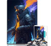 Rompecabezas para Adolescentes: Pingüino anarquista ártico, Rompecabezas para Adolescentes, Pasa el rato en casa con Piezas aleatorias Que encajan Perfectamente (tamaño 75x50cm)