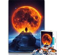 Rompecabezas para Adolescentes, Planeta Extraterrestre psicodélico, Rompecabezas para Adultos, 1000 Piezas, Juego Familiar, antiestrés, desafío difícil, Regalo de Amigo Secreto, 26x38cm