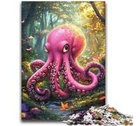 Rompecabezas para Adolescentes, Pulpo de la Jungla, Rompecabezas para Adolescentes, para un Juego Educativo, un Juguete de desafío, Regalo para Toda la Familia, 38x26cm