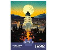 Rompecabezas para Adolescentes Rompecabezas De 1000 Piezas California State Building Rompecabezas para Adultos Juego De Ingenio Análisis Y Lógica Juego Desafiante Regalos 70x50cm/1000pcs