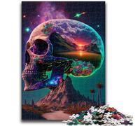 Rompecabezas para Adolescentes, Rompecabezas de 1000 Piezas, Camino a la Paz, Ayuda a ejercitar el Cerebro, Juguetes adictivos para Cultivar la Paciencia, Adecuado para Parejas, 50x75cm